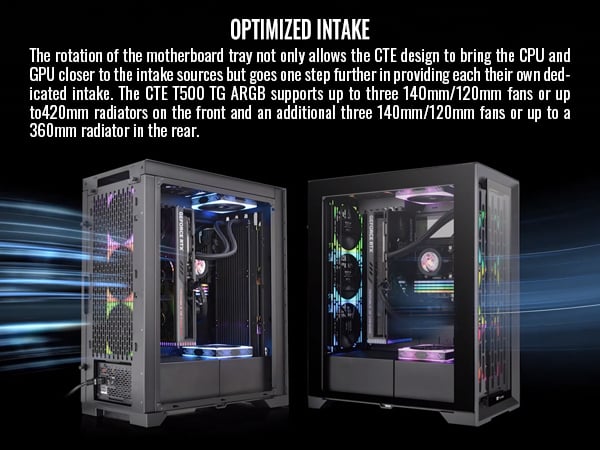 Thermaltake CTE T500 TG ARGB E-ATX Full Tower Case